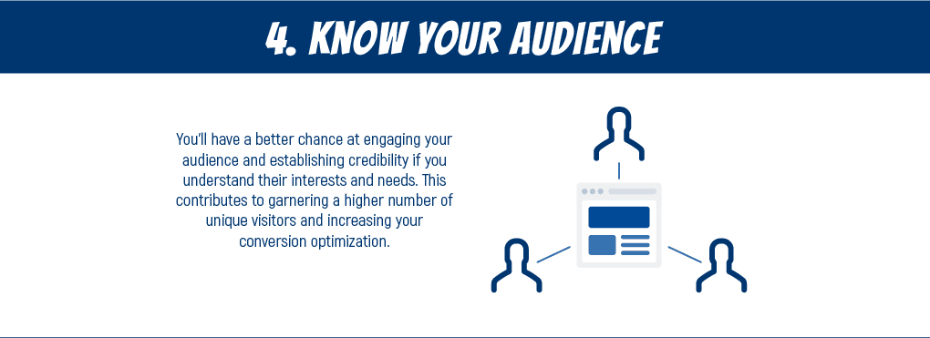 Essential SEO Tips 04 - Know your audience