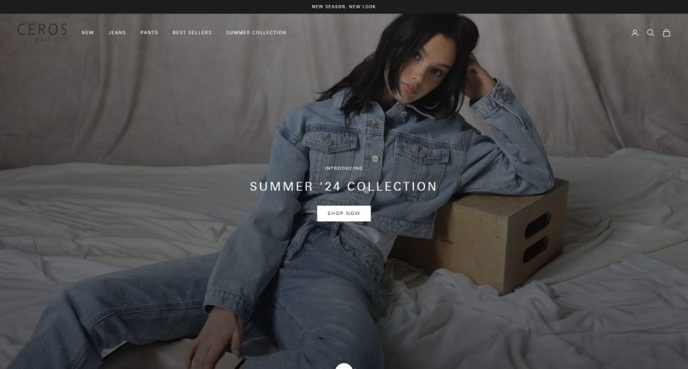 Ceros Jeans Home Page