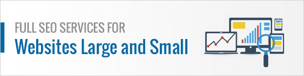 Full SEO Services for Websites Large and Small.