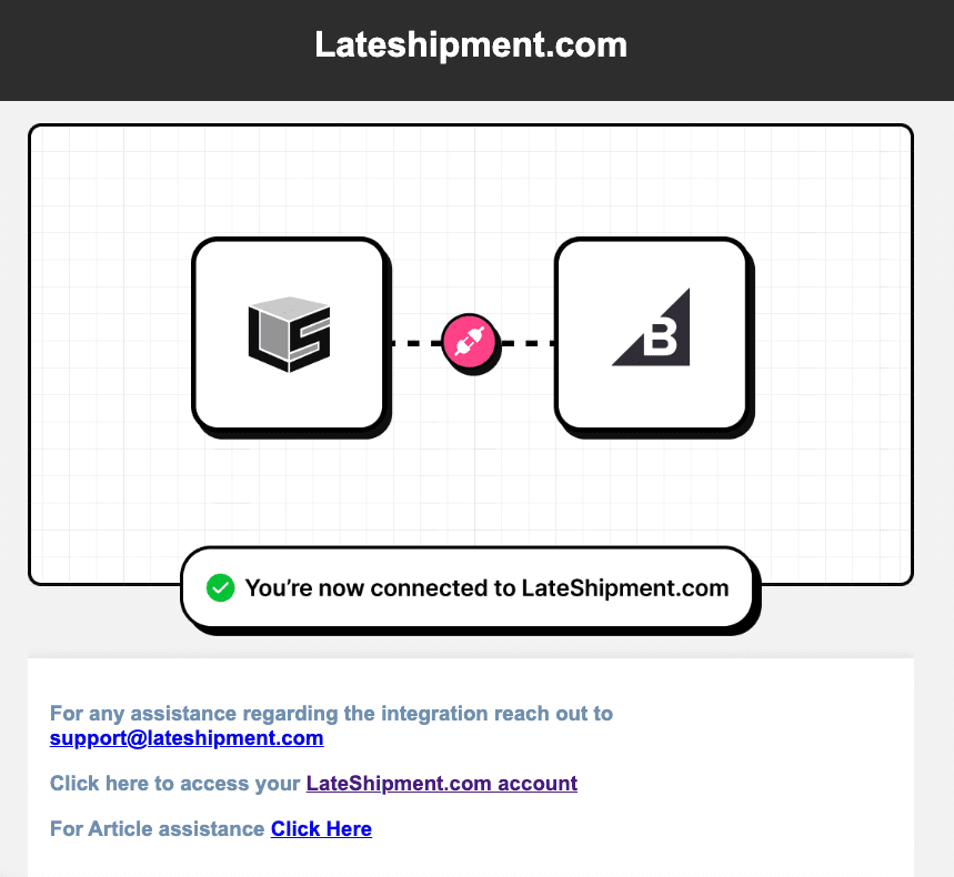 LateShipment Integration on Iron Planet Hobbies BigCommerce website

