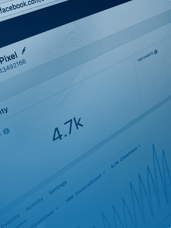 screenshot of analytics reports