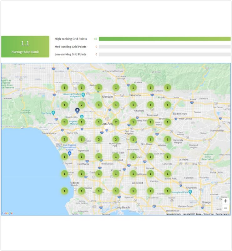 Local Search Grid Positions for Mehraban Rugs