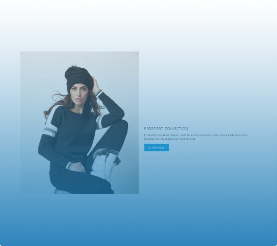 Old category page for GGblue with large images and inadequate content