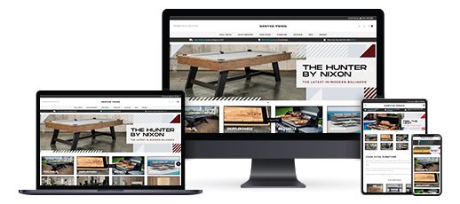 Sawyer Twain website displayed on different devices