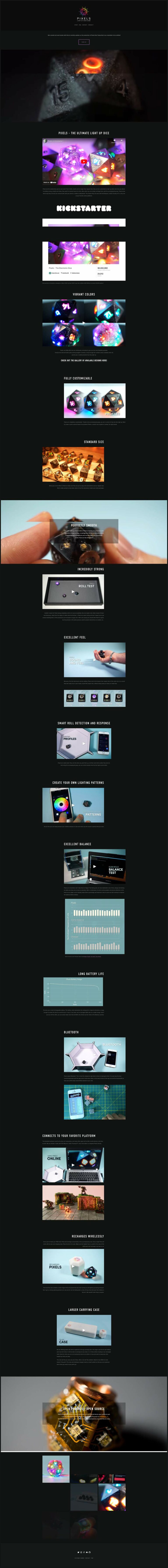 Old home page for gaming brand Systemic Games