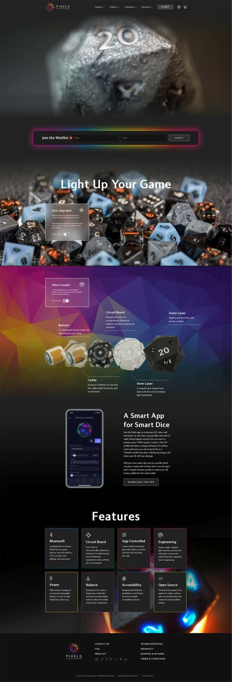 Home page for Systemic Games