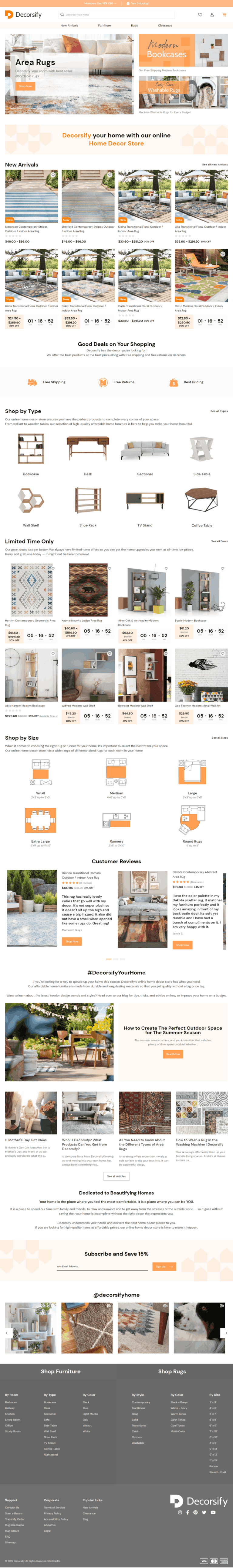 Decorsify - Homepage