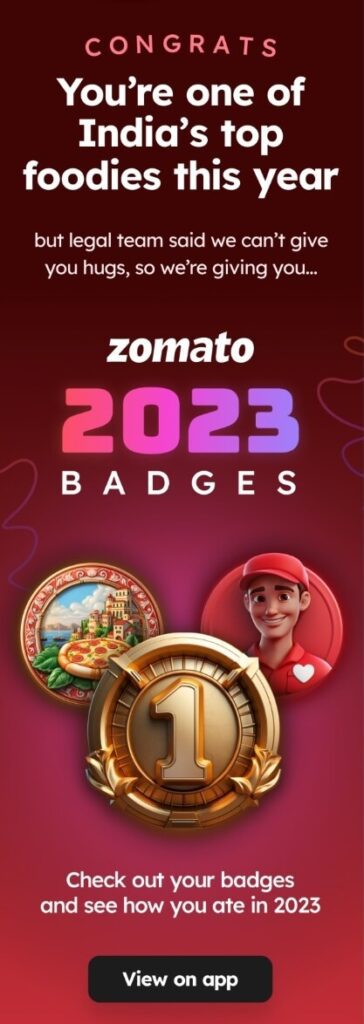 Email Marketing showcasing personalization of content