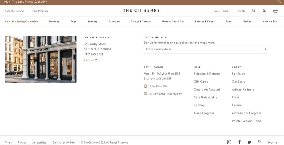 Great Contact pages include basic information to improve SEO