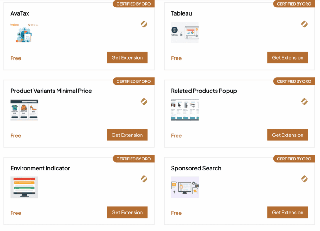 Extensions for an open-source CRM software