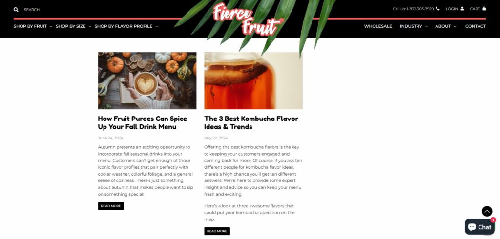 The Fierce Fruit blog