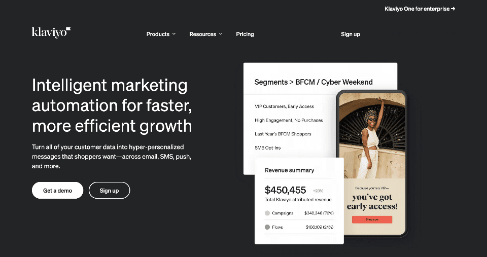 Automate emails using software like Klaviyo