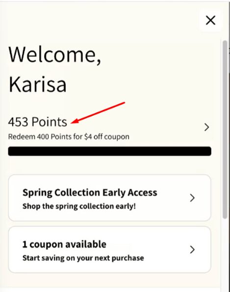 Loyalty rewards powered by Klaviyo CRM implementation