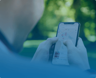 a person using Google Maps on their phone