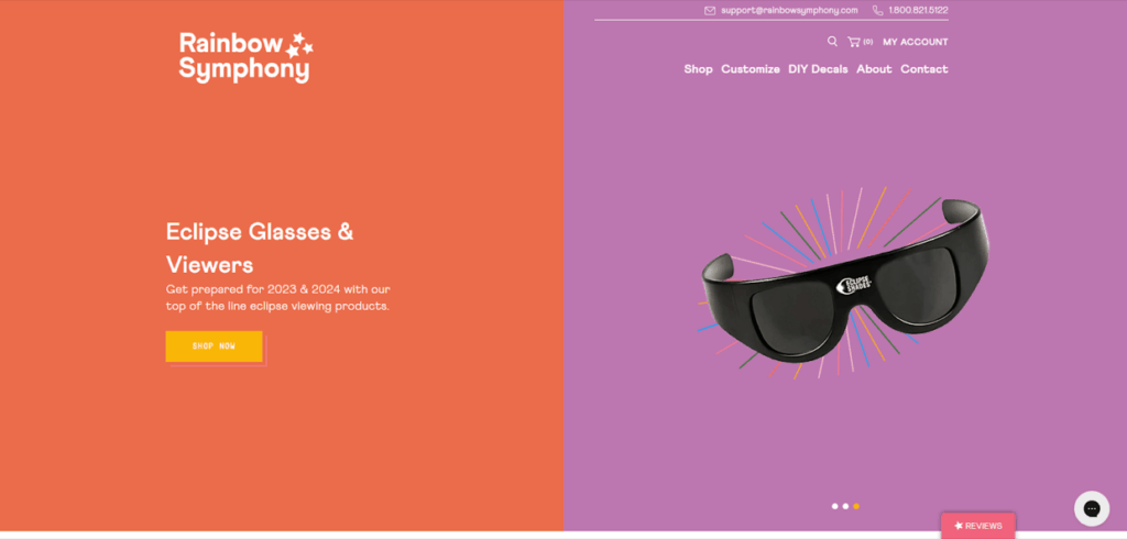 The Rainbow Symphony homepage