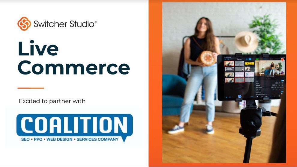 a slide announcing a collab between Switcher and Coalition