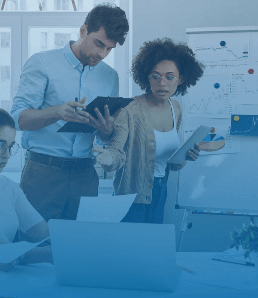 group meeting on social media