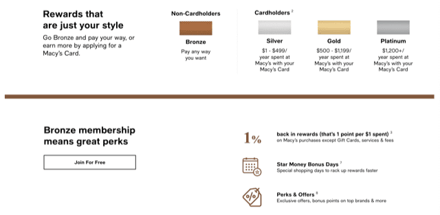 Macy's star rewards program