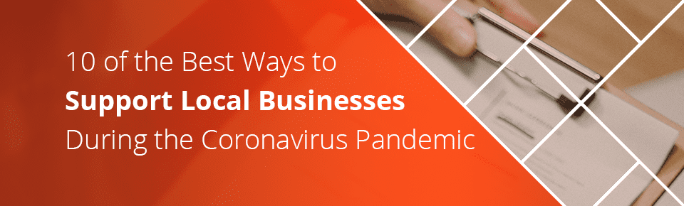 Supporting Local Businesses in Corona Virus