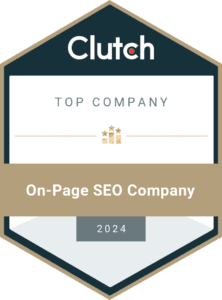 Clutch Top Company On-Page SEO Company 2024