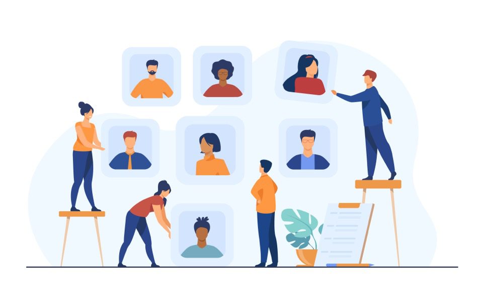 persons creating profiles of other people